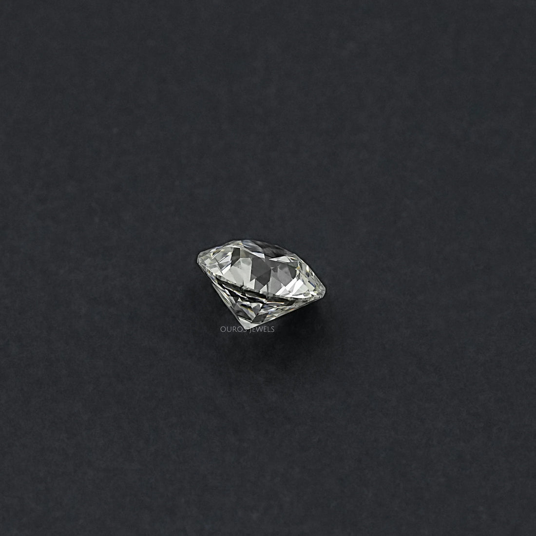 Flower Pattern Old European Round Cut Loose Diamond Loose