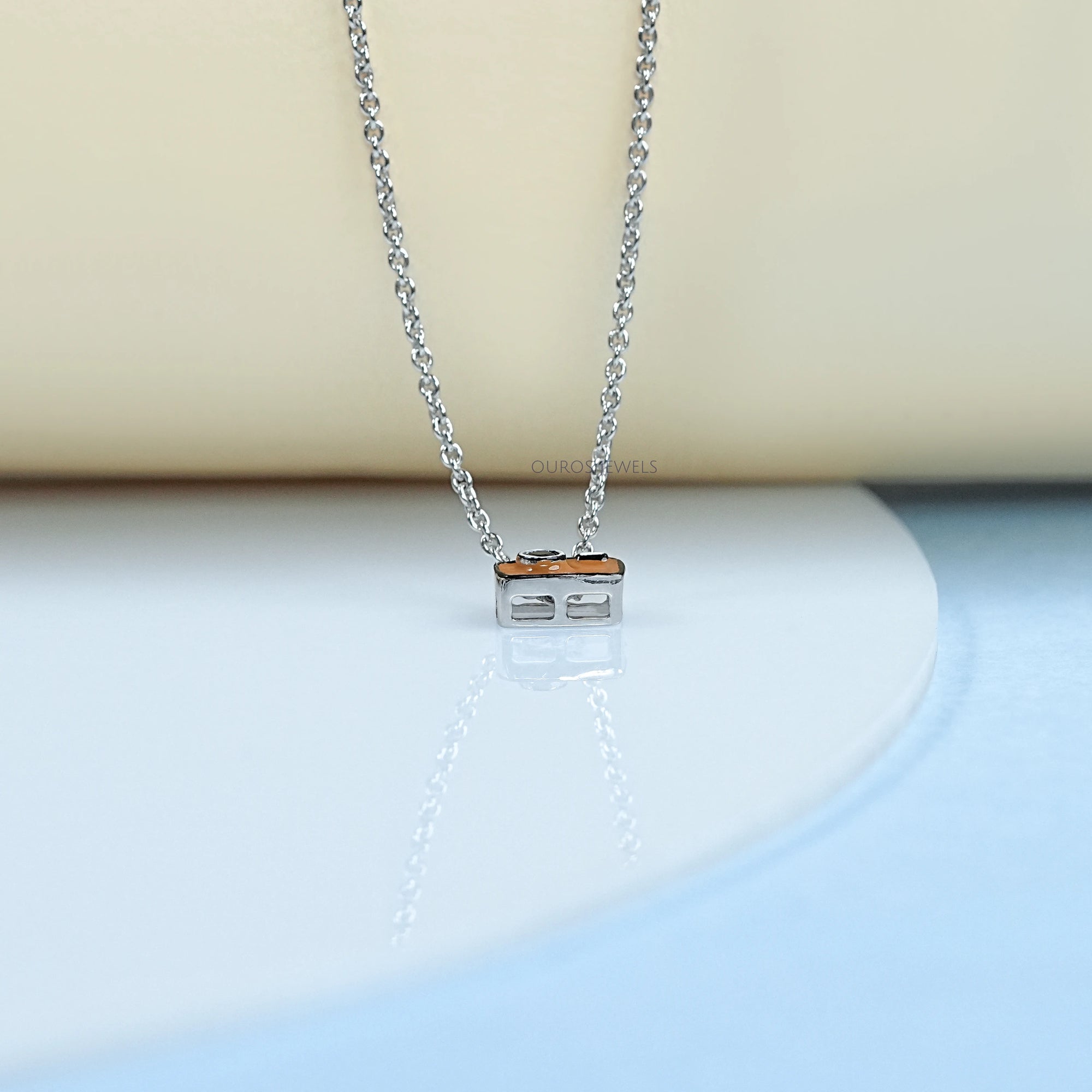 Retro Camera Pendant Necklace For Kids