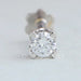 Round Cut Diamond Nose Pin