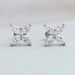 Marquise Cut Flower Diamond Stud Earrings Earring