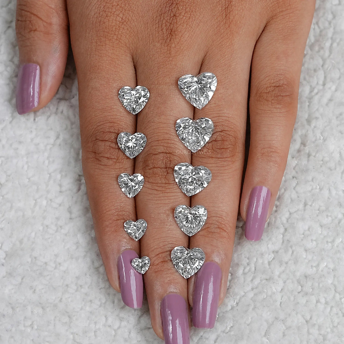 Heart Cut Lab Grown Diamond - Certified Loose