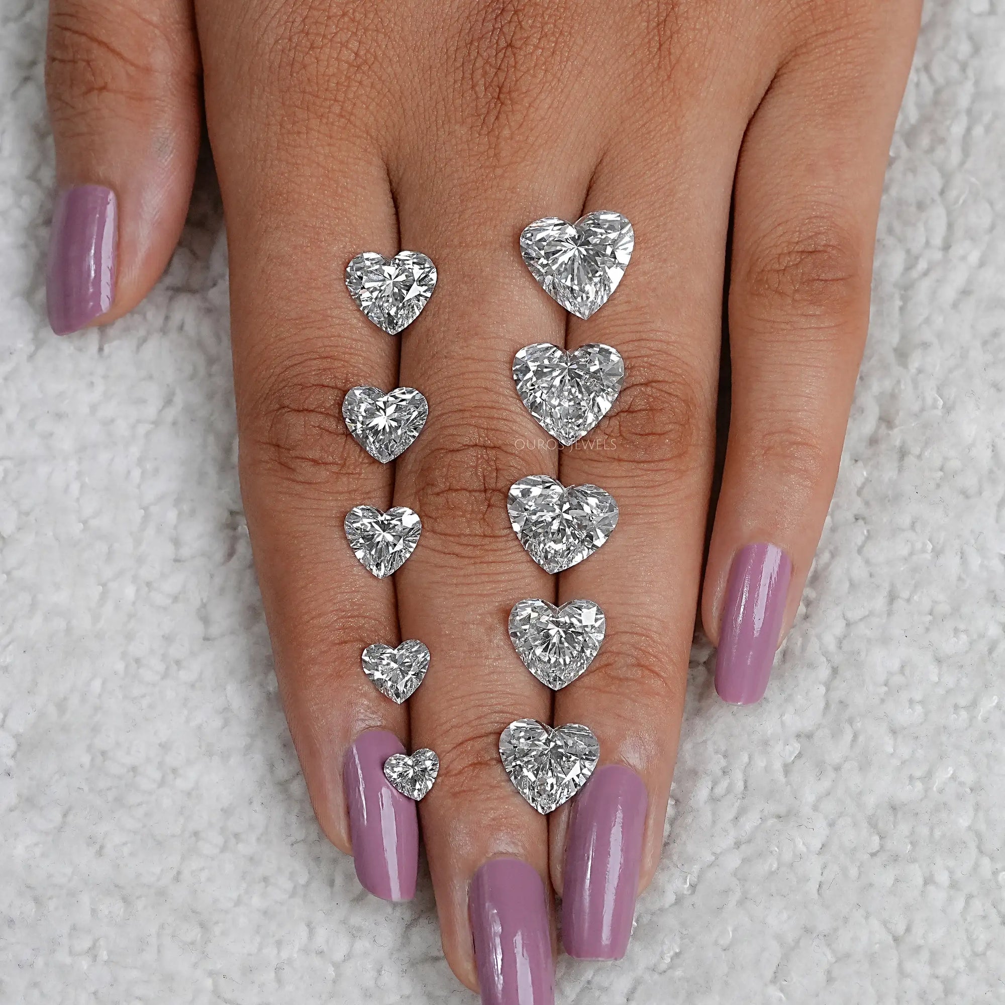 Heart Cut Lab Grown Diamond - Certified Loose