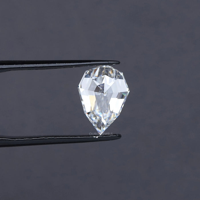 1.51 Carat Step Cut Pear Lab Grown Diamond
