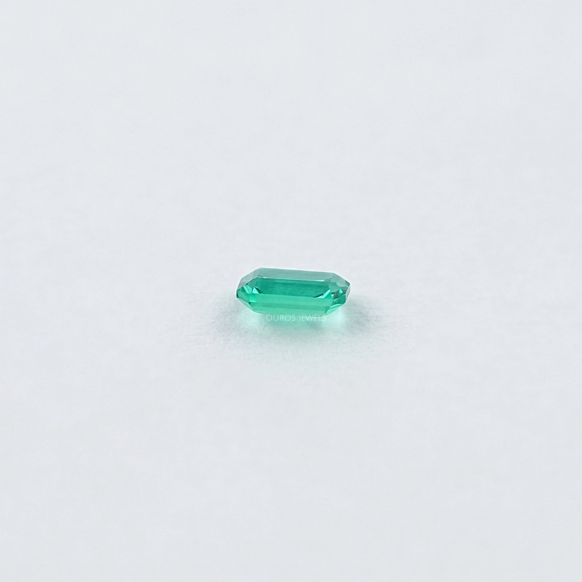 Emerald Cut Colombian Green Gemstone Loose