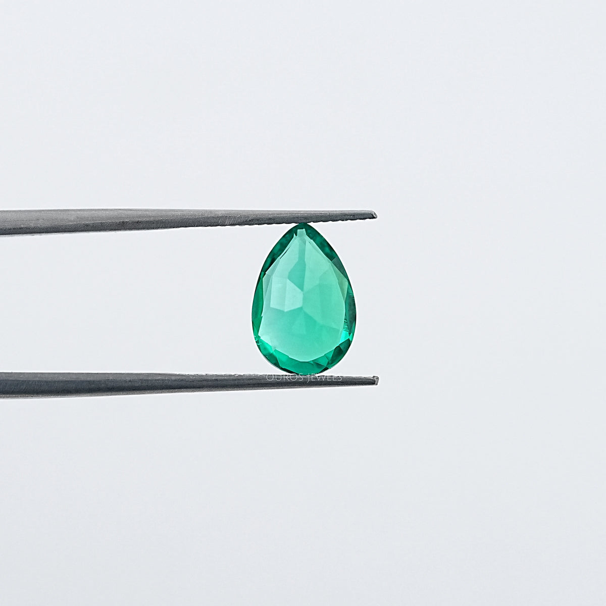 Colombian Green Pear Cut Gemstone Loose