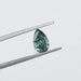 [Green Pear Cut Diamond]-[Ouros jewels]