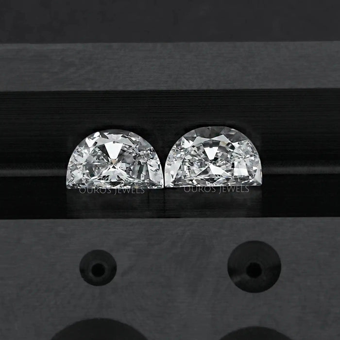 [Half Moon Cut Lab Diamond]-[Ouros Jewels]
