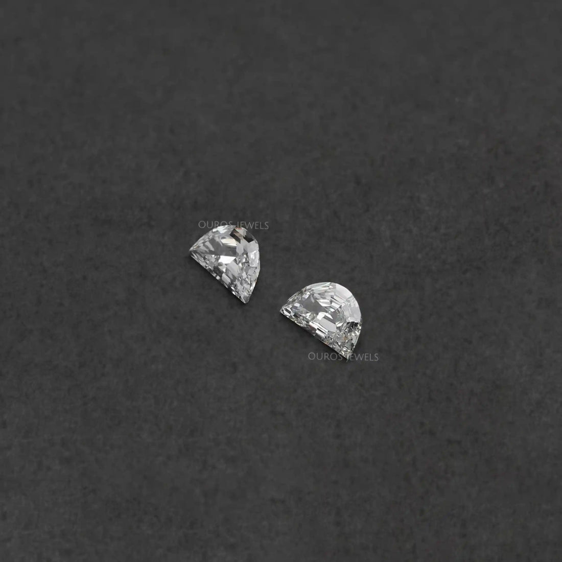 Half Moon Loose Diamond Pairs Loose
