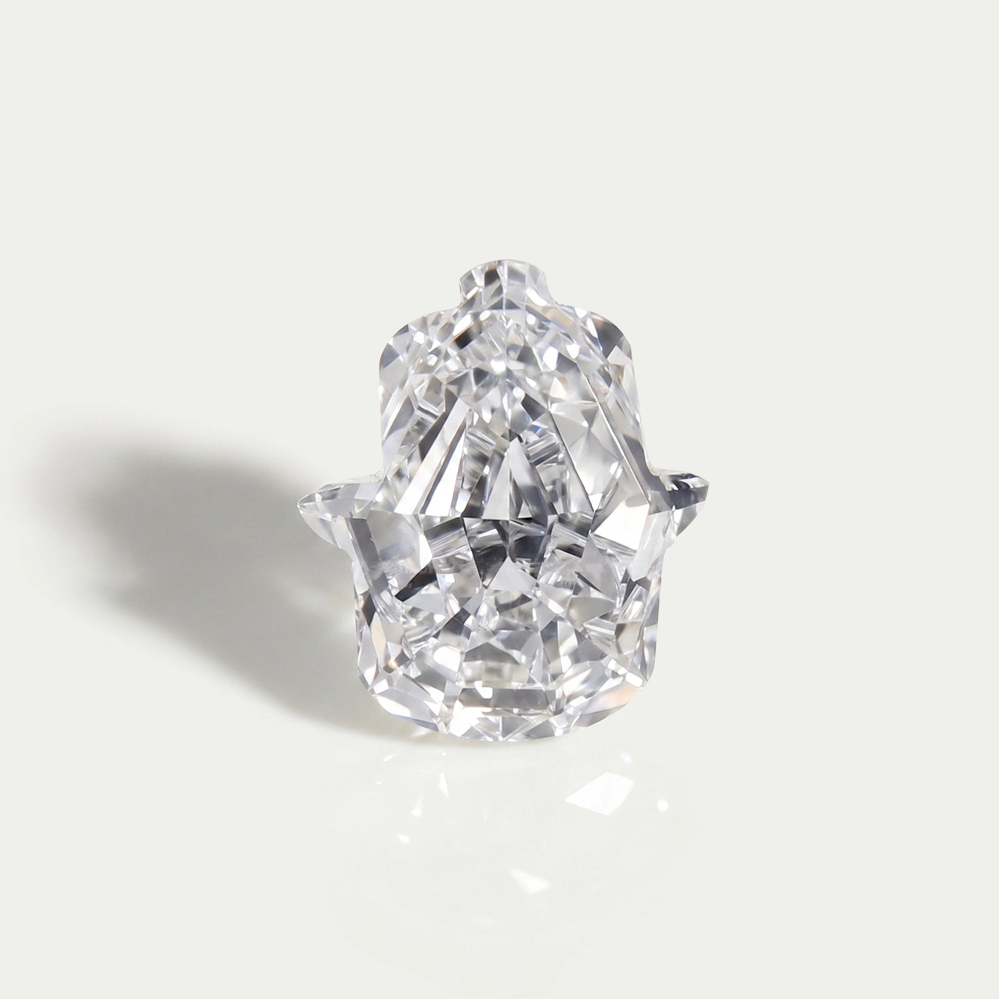 Hamsa Hand Cut Lab Grown Diamond