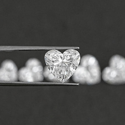 Heart Cut Lab Grown Diamond - Certified Loose