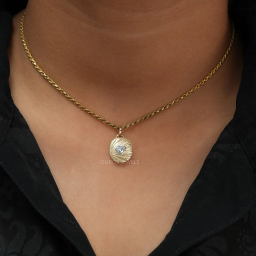 SALT. Fine Jewelry  PAVÉ DIAMOND ANGEL WING NECKLACE