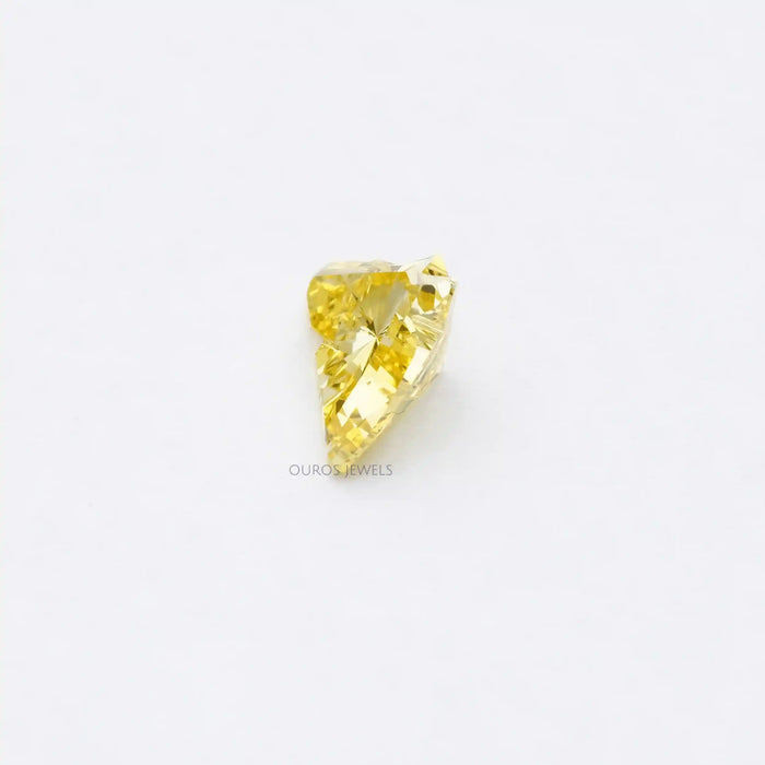 [Yellow Horse Cut Lab Diamond]-[Ouros Jewels]