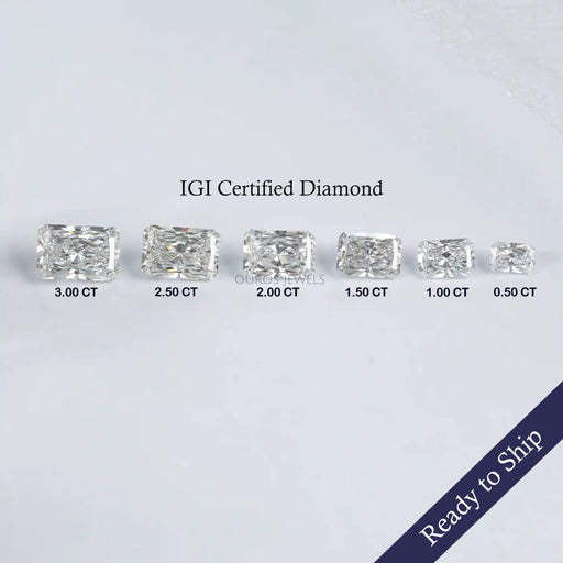 [Certifed Radiant Cut Loose Diamond]-[Ouros Jewels]