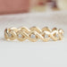 Infinity Shape Round Cut Lab Grown Diamond Eternity Band