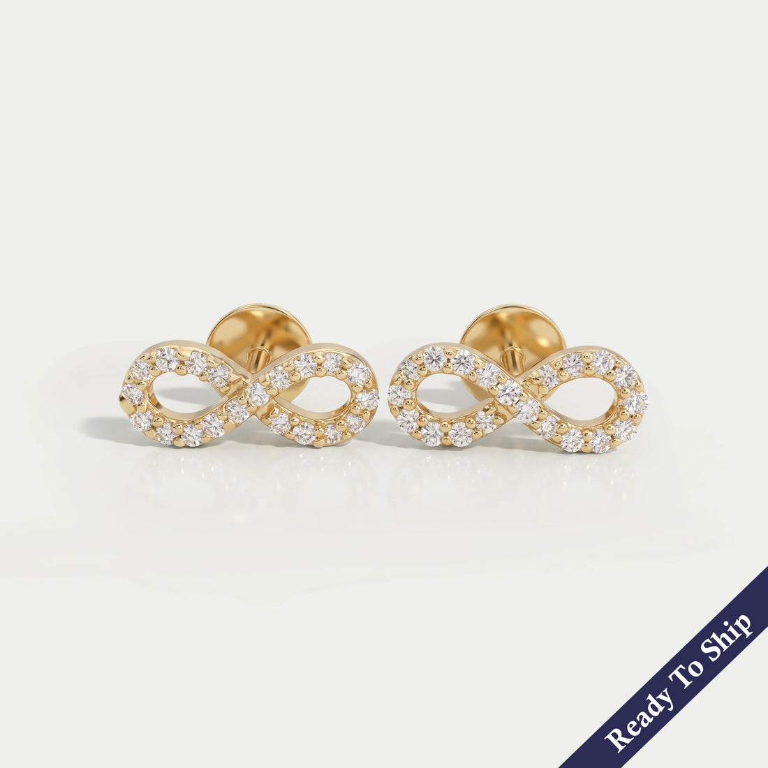 Infinity Stud Earrings For Women