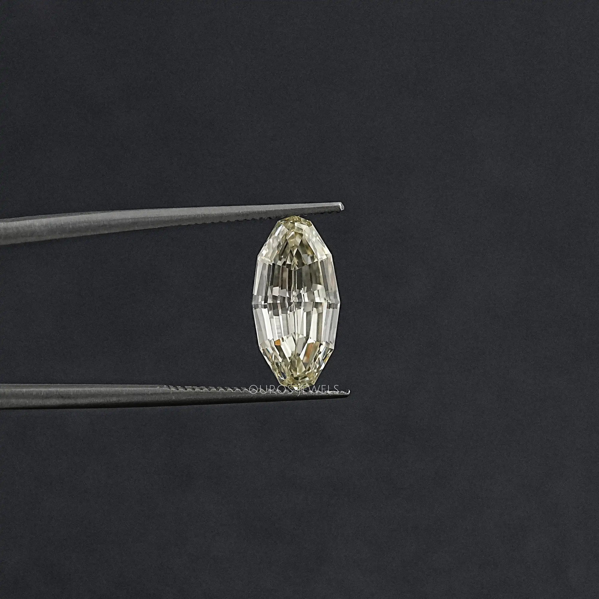 Step Cut Moval Lab Grown Loose Diamond - JK/VS Loose