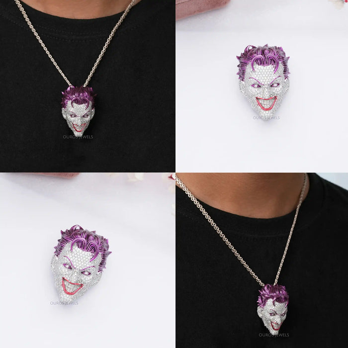 [Collage of Joker Hip Hop Pendant]-[Ouros Jewels]