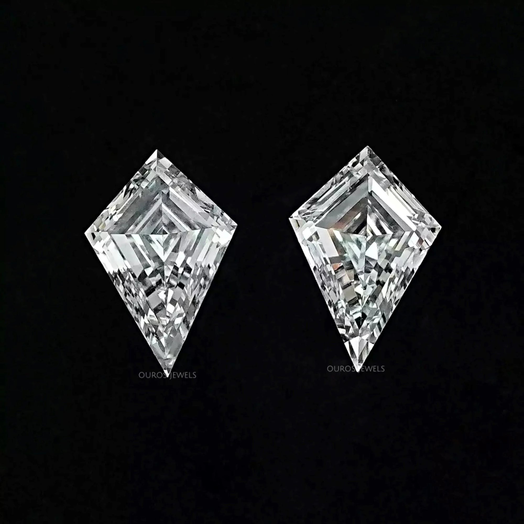 Kite Cut Lab Grown Diamond Matching Pair Loose