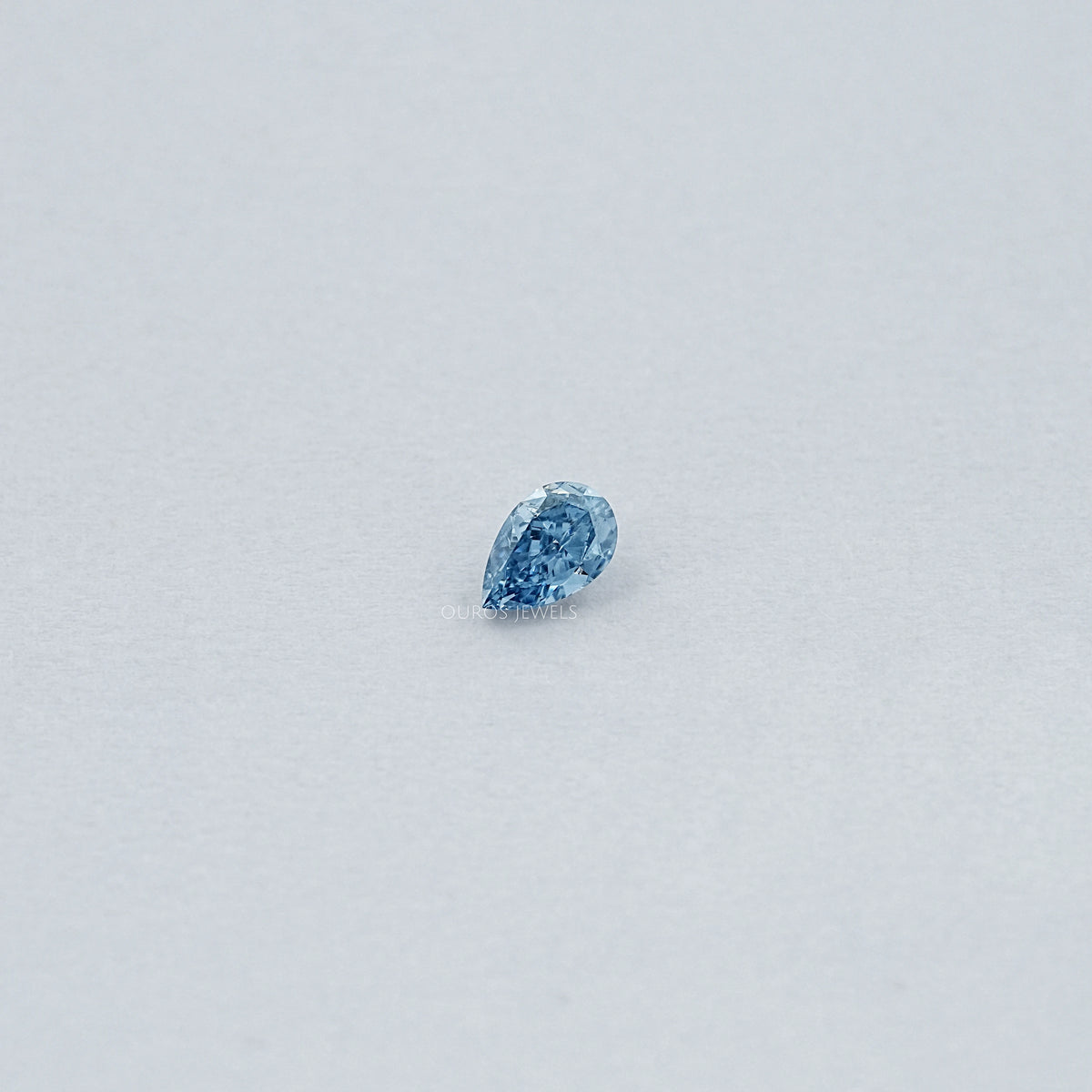 1.01 CT Blue Pear Lab Grown Loose Diamond Loose