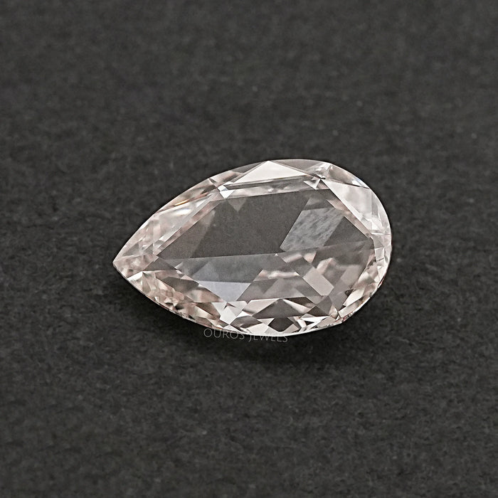 Rose Cut Pear Lab Grown Diamond