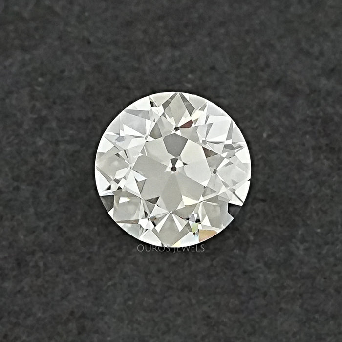 Flower Pattern Old European Round Cut Diamond JK VS Loose
