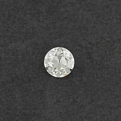 Flower Pattern Old European Round Cut Diamond Loose