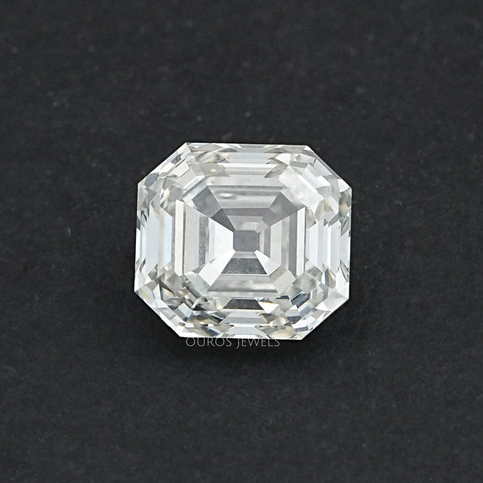 Old Mine Asscher Lab Grown Loose Diamond - 6.90 Carat