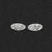 Old Mine Moval Cut Lab Diamond Matching Pair Loose
