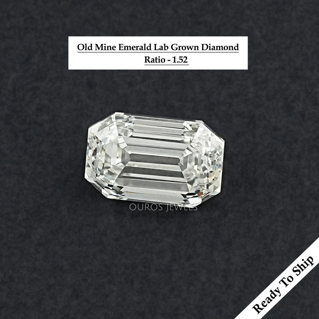 Old Mine Emerald Lab Grown Loose Diamond Loose