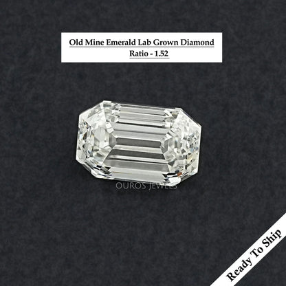 Old Mine Emerald Lab Grown Loose Diamond Loose