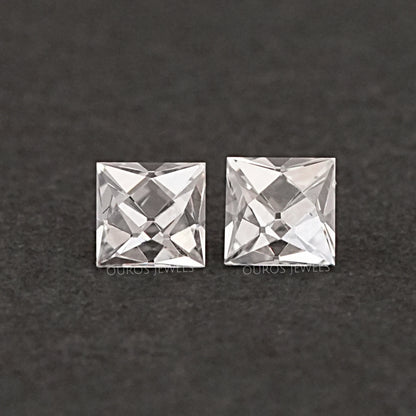 French Cut Lab Grown Diamond Matching Pair Loose
