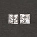 French Cut Lab Grown Diamond Matching Pair Loose