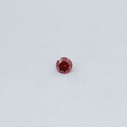 Red Round Lab Grown Loose Diamond Loose