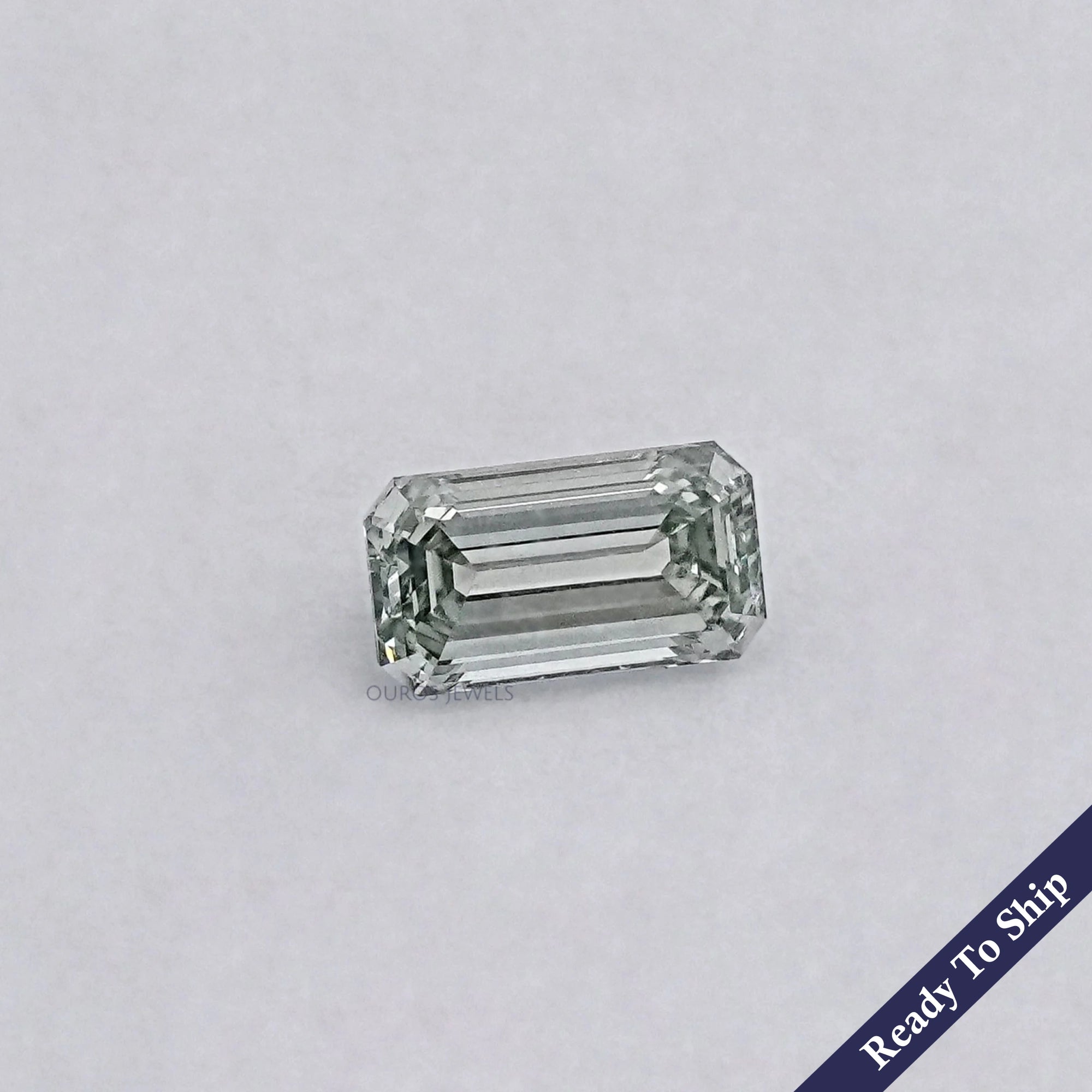 Light Green Emerald Lab Grown Diamond