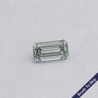Light Green Emerald Lab Grown Diamond