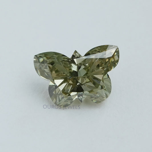 0.52 Carat Green Butterfly Lab Grown Diamond