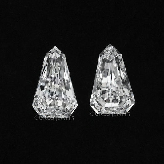 Arrow Cut Lab Diamond Pair Loose