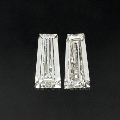 Tapered Baguette Cut Lab Grown Diamond Pair Loose