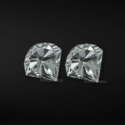 Unique Cone Cut Lab Diamond Matching Pair Loose