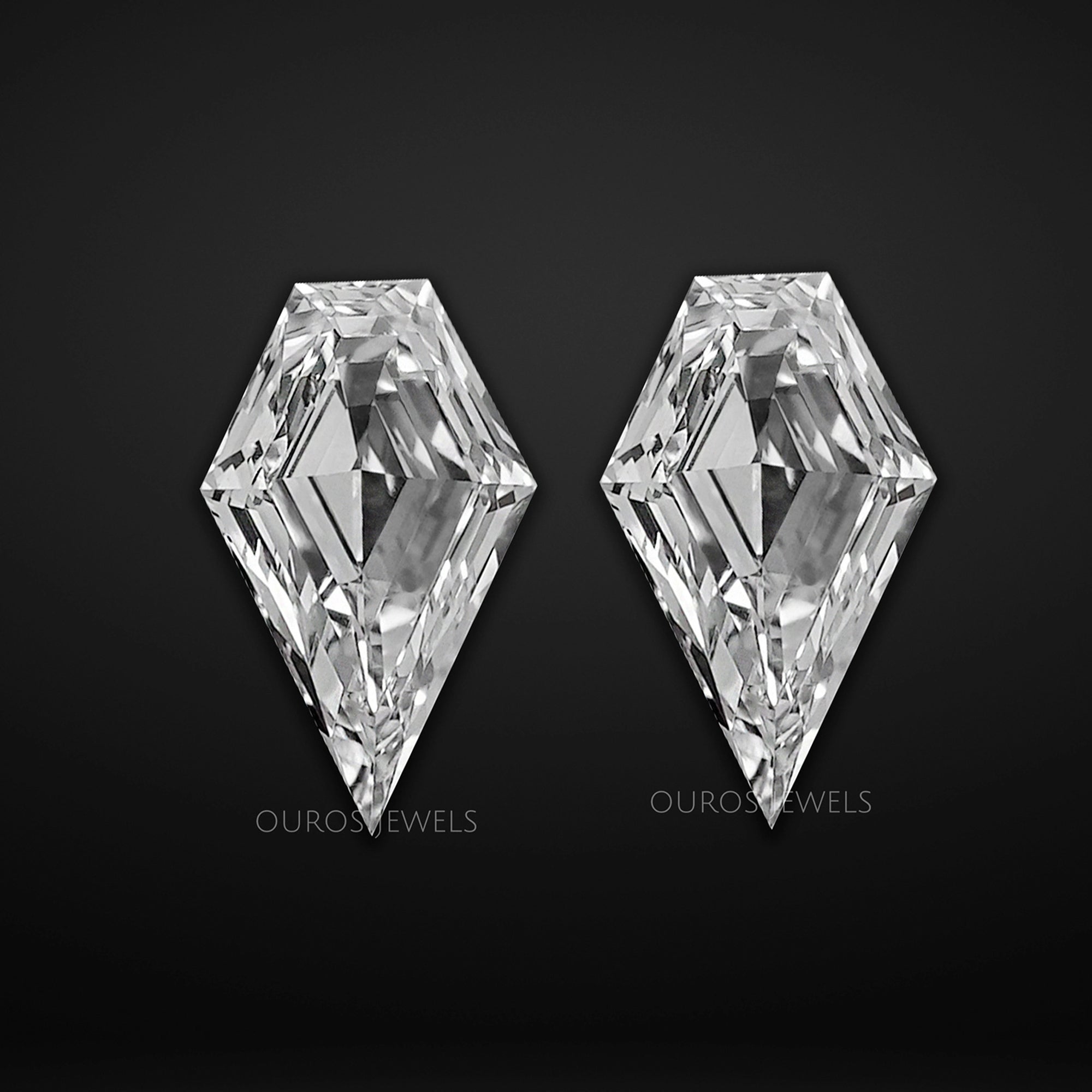 Arrow Cut Diamond Matching Pair Loose
