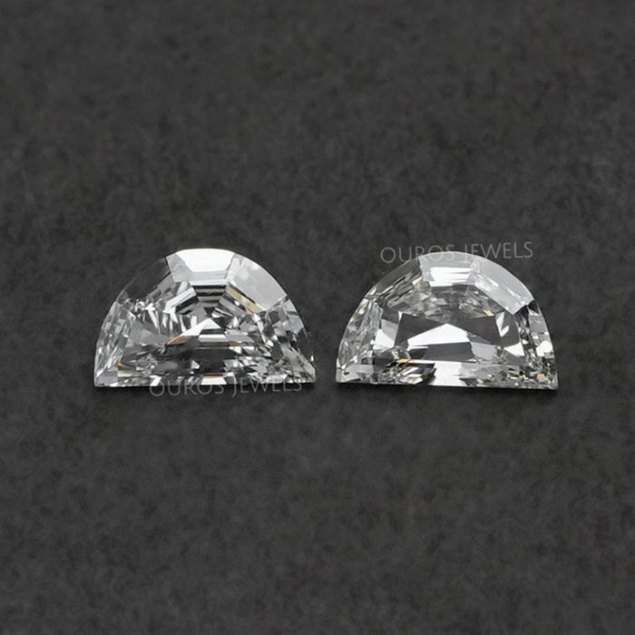 Half Moon Loose Diamond Pairs Loose