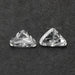 Modified Trillion Shape Lab Diamond Matching Pair Loose