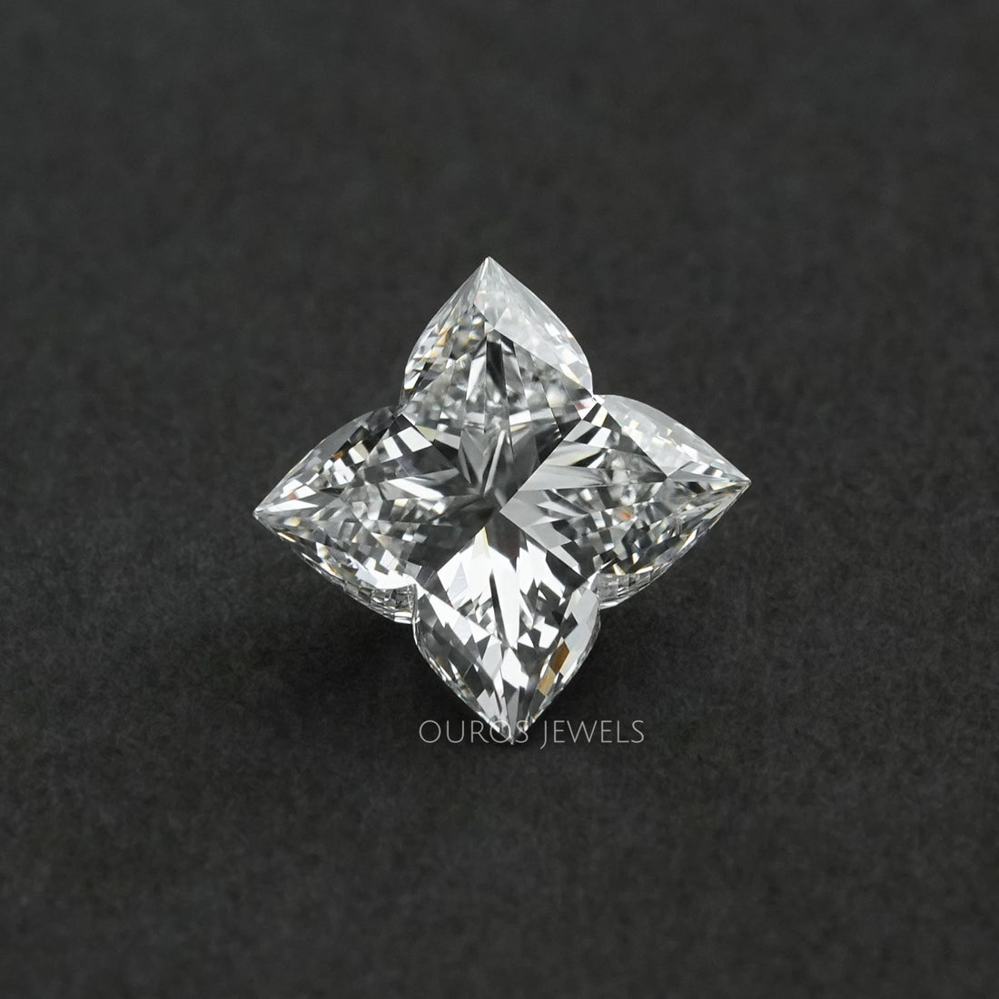 Antique Lily Cut Lab Grown Loose Diamond Loose