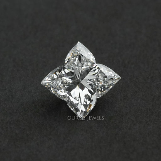 Antique Lily Cut Lab Grown Loose Diamond Loose