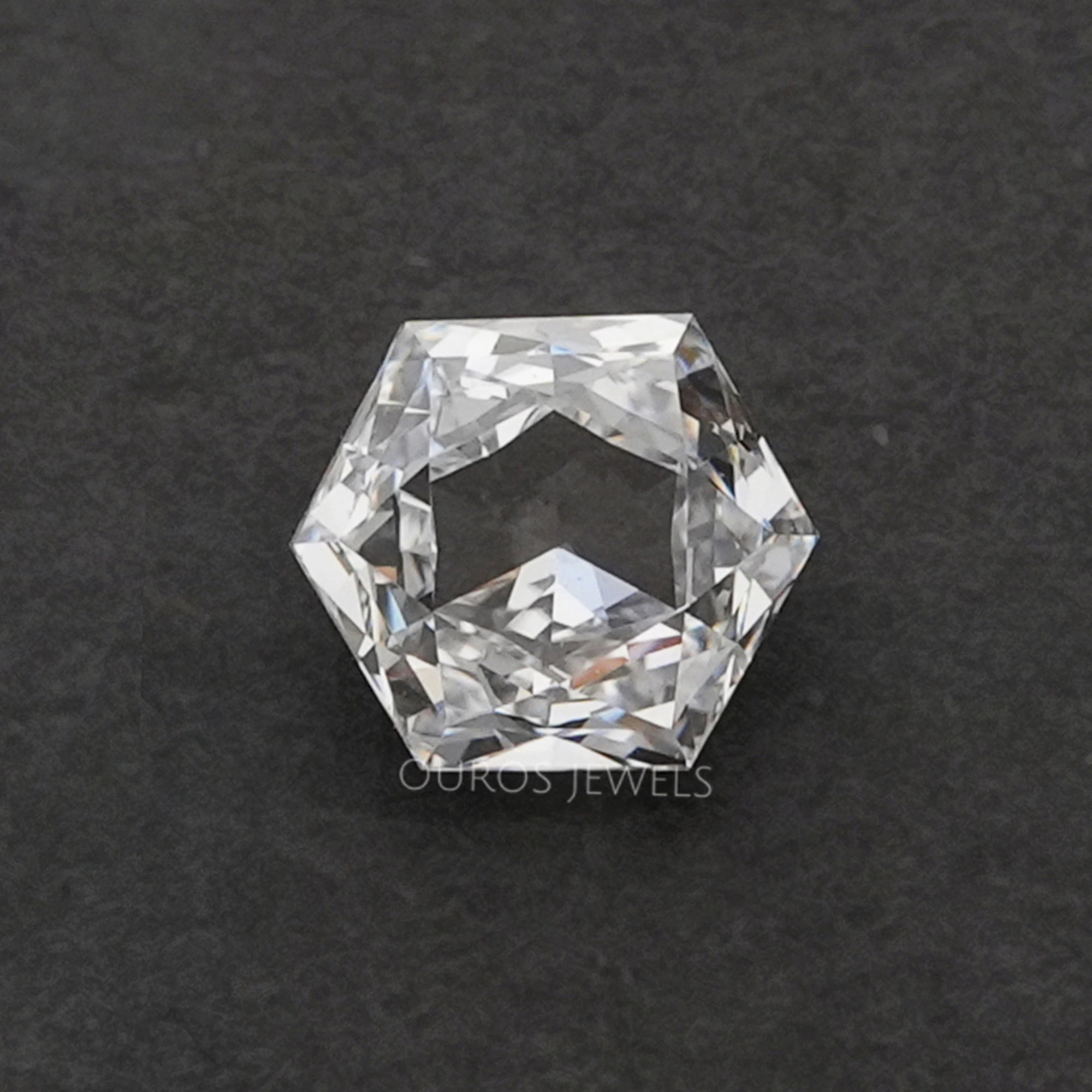 Fire Rose Cut Lab Grown Diamond Loose Loose