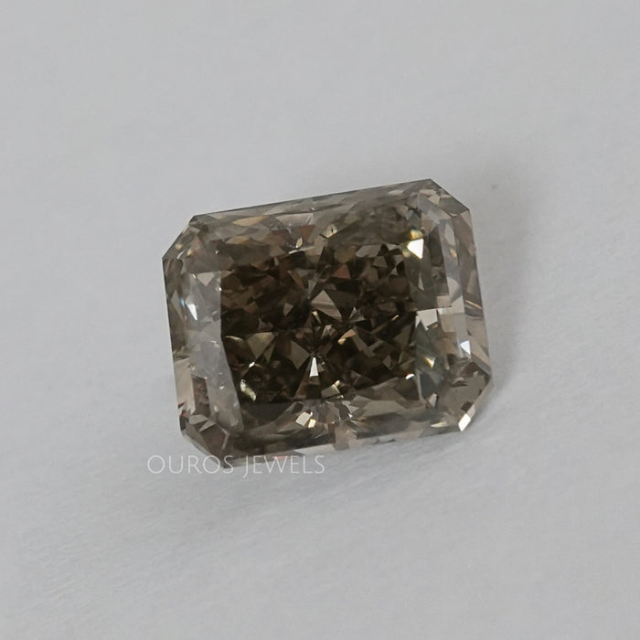 Square Olive Radiant Cut Lab Grown Diamond