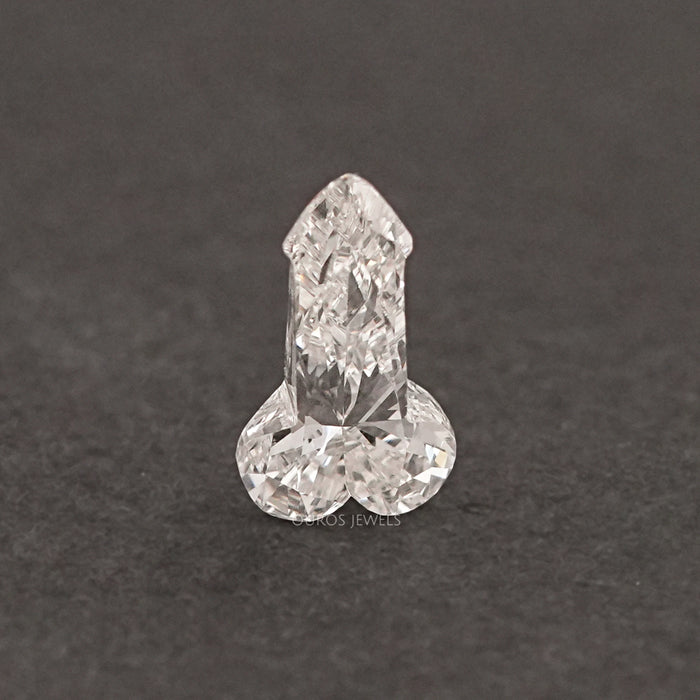 Penis Shape Lab Grown Diamond Loose