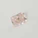 Radiant Cut Pink Diamond on White Surface 