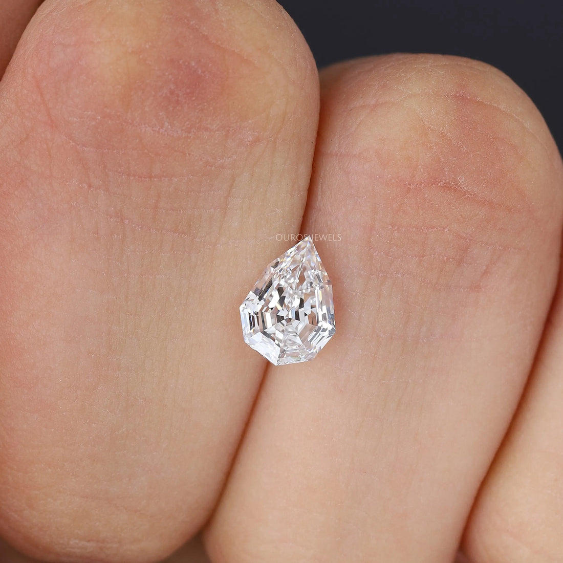 Step Cut Pear Lab Grown Diamond Loose