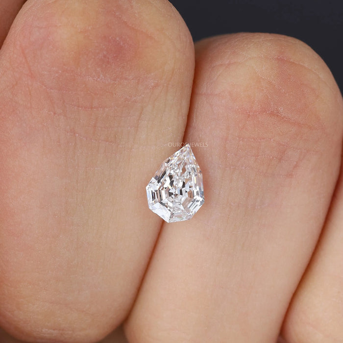 Step Cut Pear Lab Grown Diamond Loose